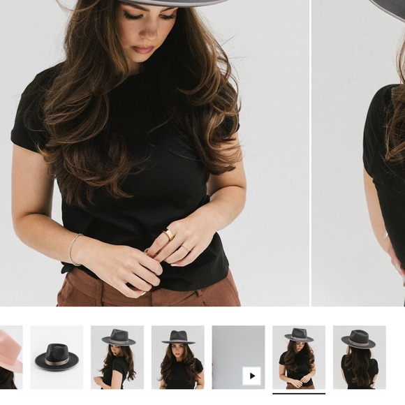 GIGI PIP Monroe Rancho Felt hat with stiff brim. - Picture 9 of 9